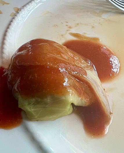 Erica’s Asian Stuffeed Cabbage