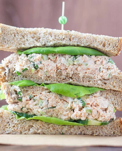Salmon Salad Sandwich Recipe