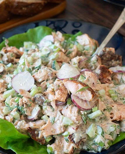 Fresh Salmon Salad Recipe