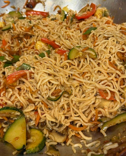 Teriyaki Ramen Stir-Fry