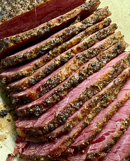 Smoked Chuck Roast Pastrami