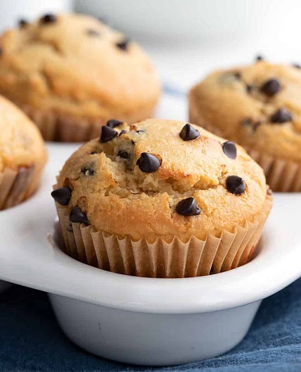 Keto Chocolate Chip Muffins