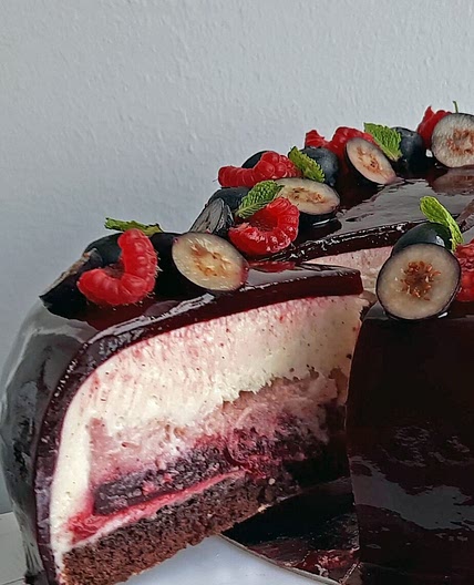 Vegan Gluten-Free Entremet Cake