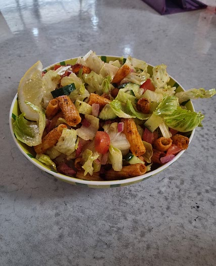 Crispy Pasta Salad