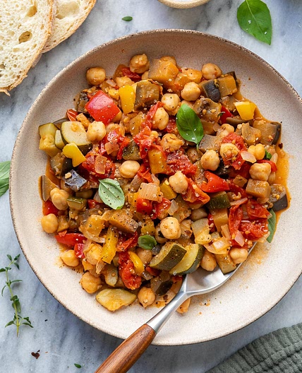 CHICKPEA RATATOUILLE