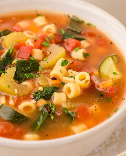 Easy Stovetop Minestrone Soup