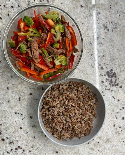 Lean Beef & Vegetable salad