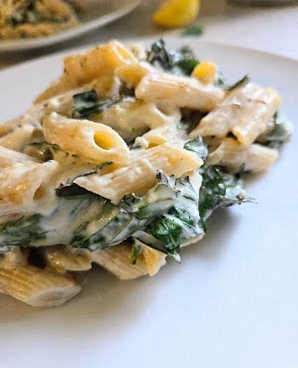 Creamy Lemon Basil Pasta