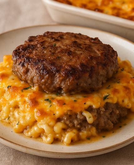 Amish Hamburger Steak Bake