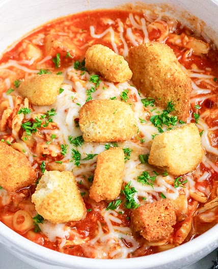 Chicken Parmesan Soup Recipe