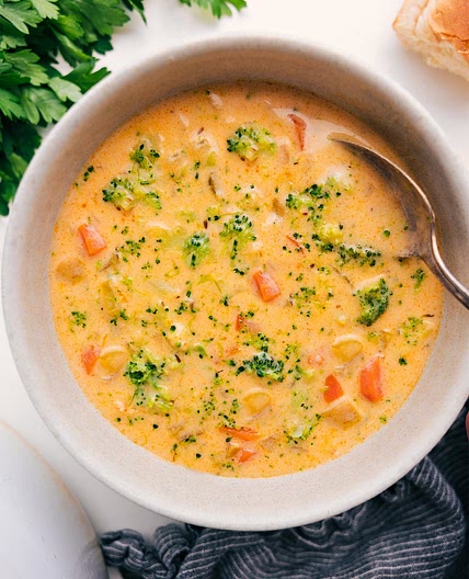 Potato Broccoli Cheese Soup