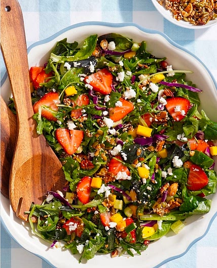 Summer Fruit & Greens Salad