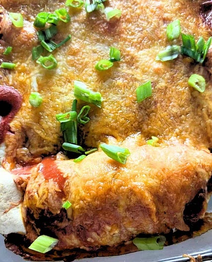 Healthy Baked Turkey Enchiladas