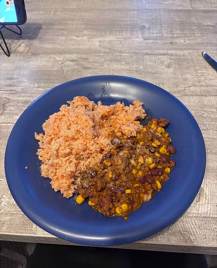 Mexikanischer Tomaten Reis mit Chili