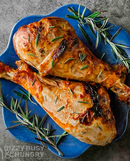 Slow Cooker Turkey Legs
