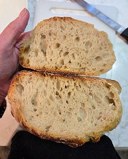 Sourdough Starter and Small Boule