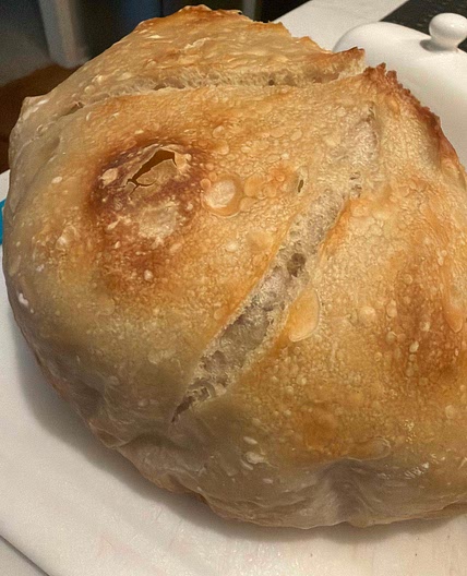 Sourdough Bread from active starter - Chlebek 