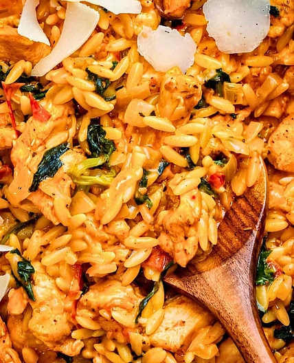 Cajun Chicken Orzo