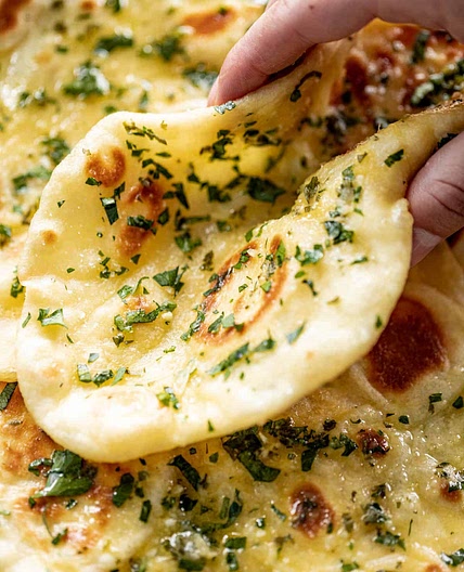 Garlic Naan Bread