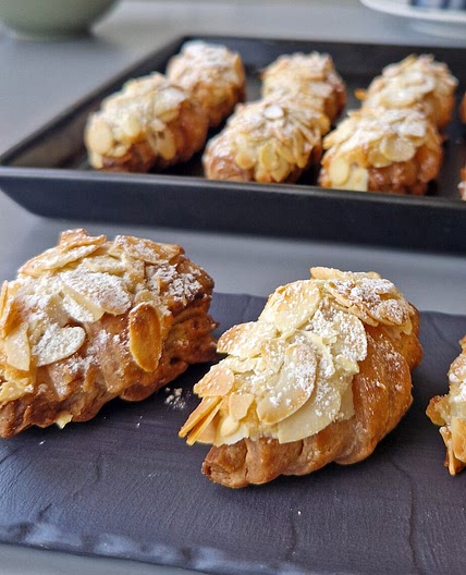 Gluten-Free Vegan Mini Almond Croissants