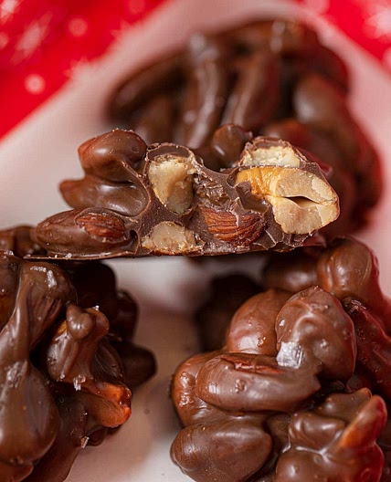 Chocolate covered nuts