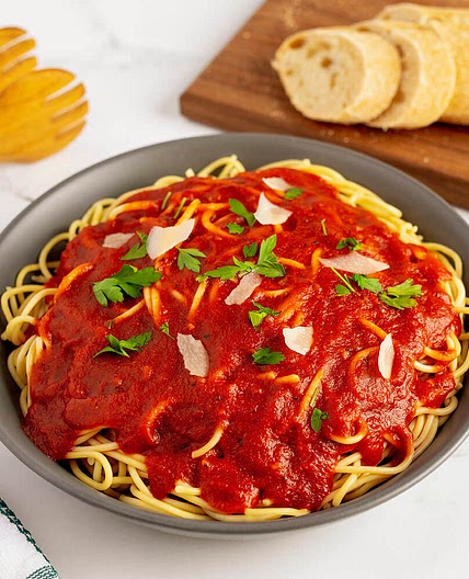 Red-and-Ready Spaghetti
