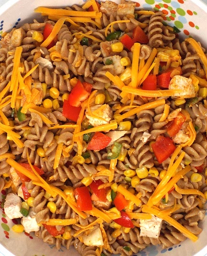 Tex-Mex Chicken Pasta Salad