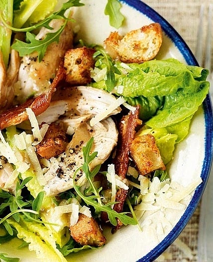 Rotisserie chicken Caesar Salad