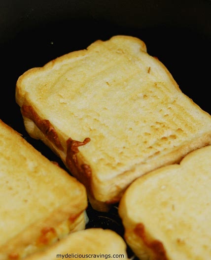 Air Fryer Grilled Cheese