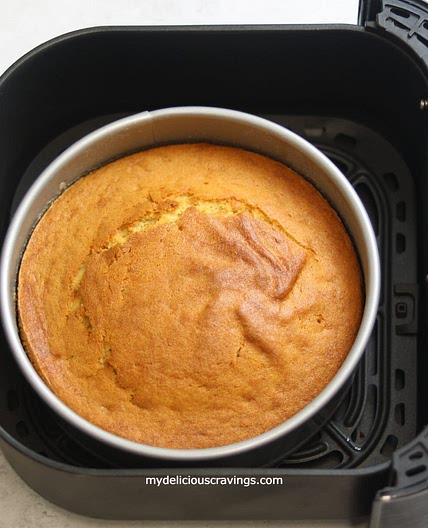 Vanilla Cake in Air fryer