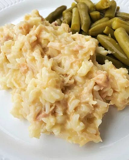 Easy Canned Chicken & Rice