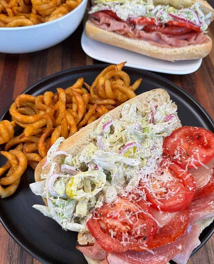 Grinder salad sandwiches