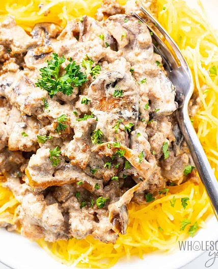 Ground Beef Stroganoff Recipe (Easy)
