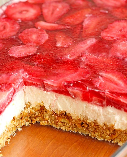 Strawberry Pretzel Dessert
