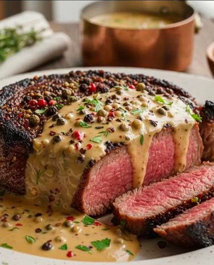 Steak au Poivre