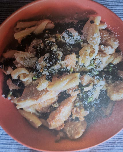 Kale and Chicken “Piccata”