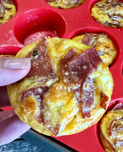 Turkey Bacon Breakfast Protein Bites
