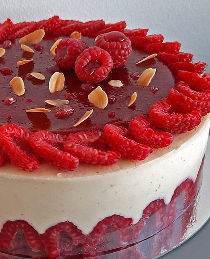 Gluten-Free Framboisier Cake