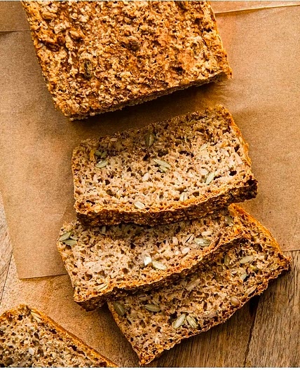 Anti-inflammatory healthy chia seed bread