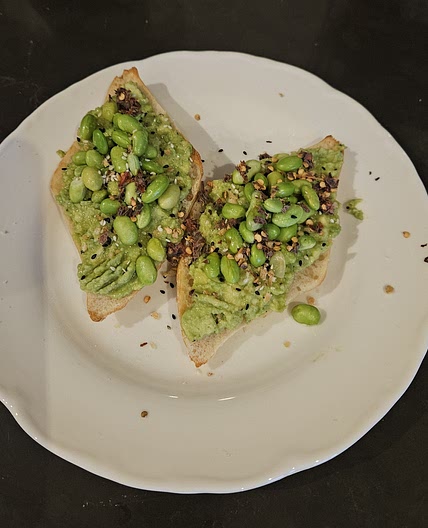 Zesty Avocado & Edamame Smash