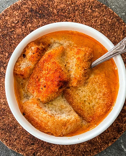 Spanish Garlic and Egg Soup (Galician)