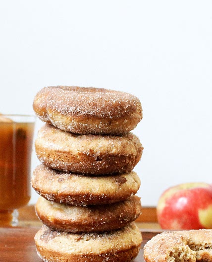 Baked Apple Cider Doughnuts