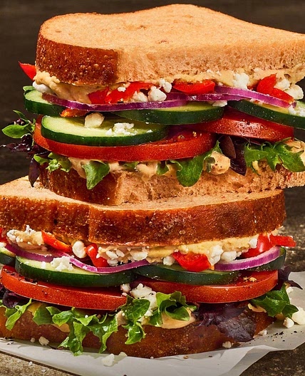 Mediterranean Veggie Panera Bread 