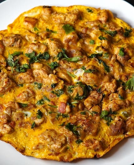 Chicken Omelette Recipe
