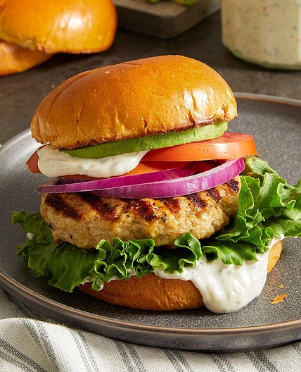 Chicken Ranch Burgers