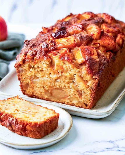 Kefir Apple Loaf Cake