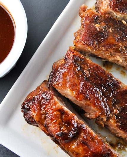 Maple Brown Sugar BBQ Ribs