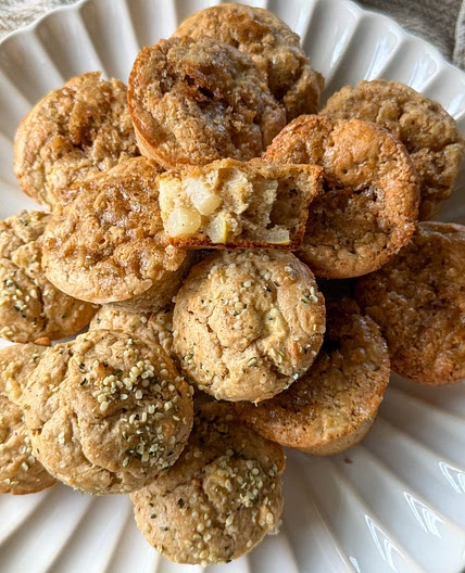 Pear Oat Greek Yogurt Muffins For Toddlers