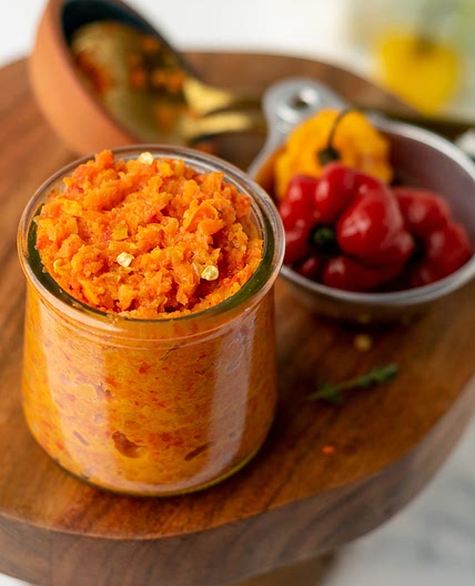 Jamaican-Style Scotch Bonnet Pepper Paste
