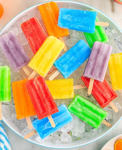 Jello Popsicles